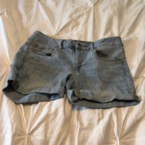 American eagle size eight jean shorts